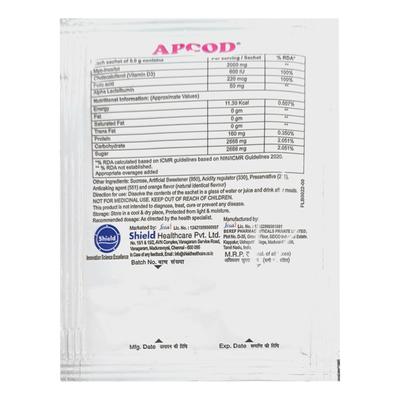 APCOD Sachet 5gm - Supplements-Sup