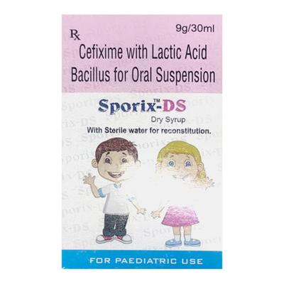 SPORIX DS Dry Syrup 30ml - Bacterial Infections-Cep