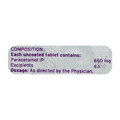 TEMPED 650 Tablet 10's - Fever-Ana