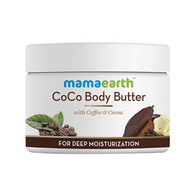 Mamaearth CoCo Body Butter For Dry Skin, For Winters, with Coffee & Cocoa for Deep Moisturization 200 gm - Body Butter