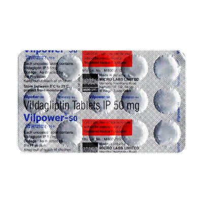 VILPOWER 50 Tablet 15's - Diabetes-Ant