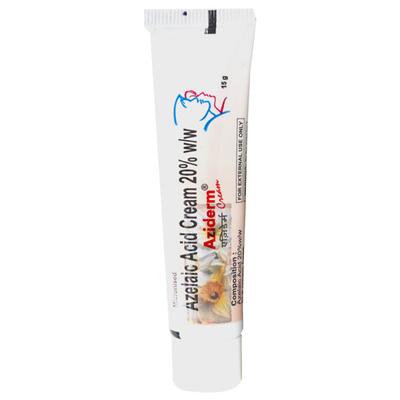 Aziderm 20% Cream 15gm - Acne-Acn