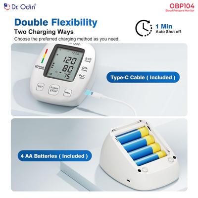 Dr. Odin Pulse Mini Digital Blood Pressure Monitor (OBP104) 1's - Blood Pressure Monitor Device