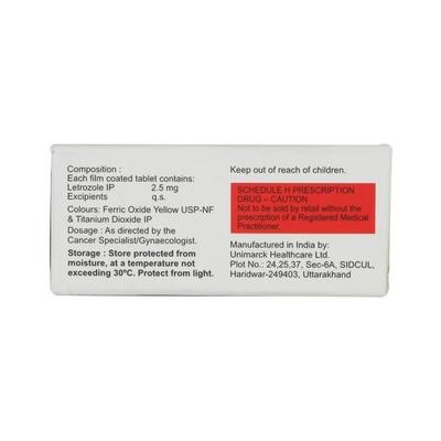 Letrohope 2.5mg Tablet 5'S - Cancer Oncology-Hor