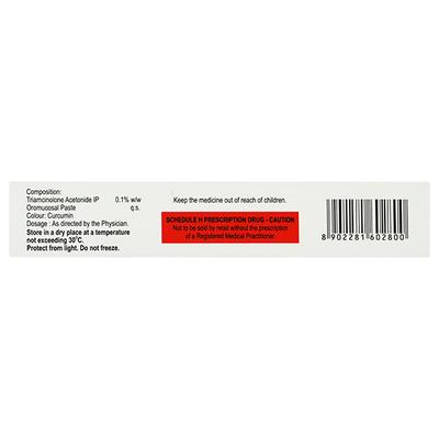 TURBOCORT Oral Paste 15gm - Oral Care - P-Mou
