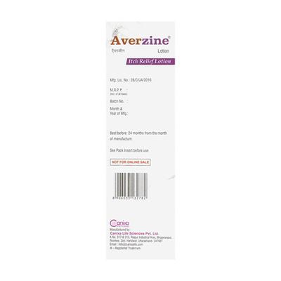 AVERZINE ITCH RELIEF Lotion 100ml - Dry Skin-Emo