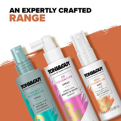 Toni&GuyHeat Protection Mist Hair Spray, Protects Against Heat Styling Up To 230 Degrees 75 ml - Hair Sprays & Mists