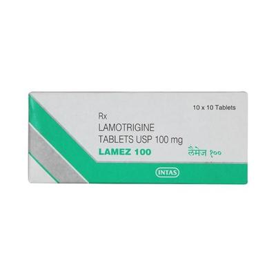 Lamez 100mg Tablet 10'S - Epilepsy/Convulsion-Ant