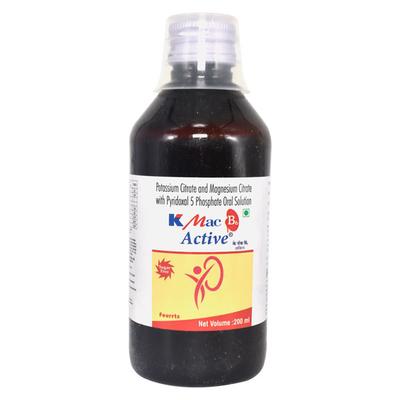 K Mac B6 Active Sugar Free Oral Solution 200ml - Kidney Disease/Stones-Oth