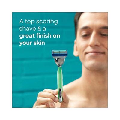 Gillette5 Sport 360 degree Aqua-Grip for Men with Single Razor Handle & 2 Cartridges 1's - Razors & Cartridges
