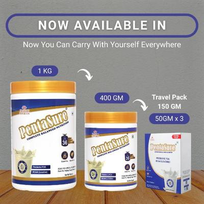 PentaSure Vanilla Flavour Powder 1 kg - Protein Drink