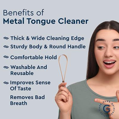 Gubb Tongue Cleaner Loop - Copper 50 gm - Floss & Tongue Cleaners