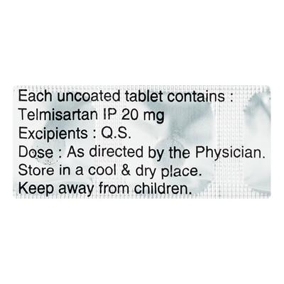 Sartel 20mg Tablet 15'S - Hypertension-Ang