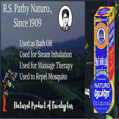 RS Pathy Marunthu Naturo Pain Relief Drops 20 ml - Pain Relief (Ayush)