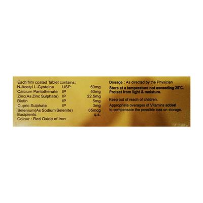 Trichoton Tablet 10'S - Supplements-Vam