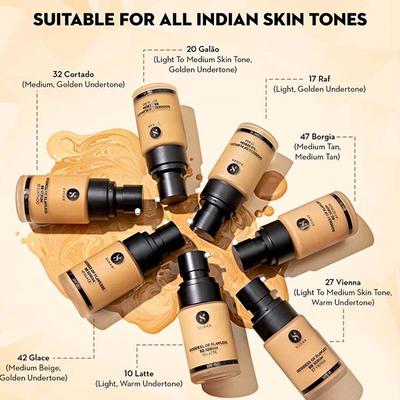 Sugar Cosmetics Goddess Of Flawless Bb Serum - 32 Cortado 25 ml - Bb & Cc Creams