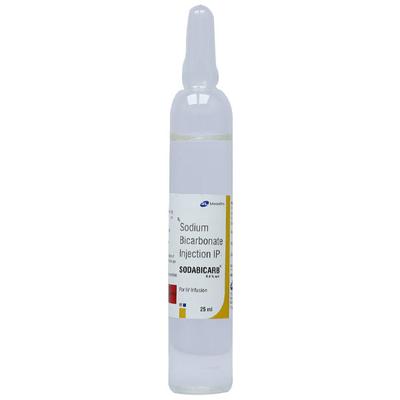 Sodabicarb 8.4% Injection 25ml - Ulcer/Reflux/Flatulence-Aaa