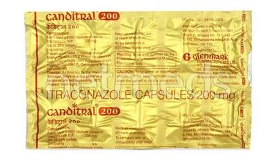 Canditral 200mg Capsule 10'S - Fungal Infections-Anf