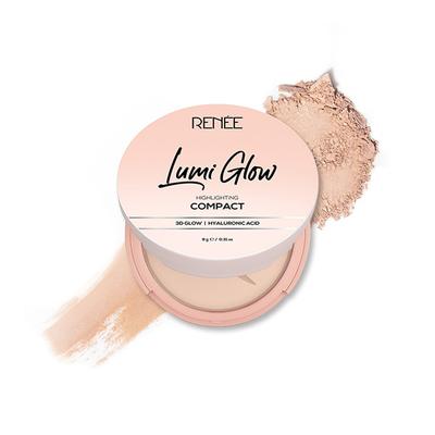 Renee Cosmetics Lumi Glow Highlighting Compact Velvet Vanilla 9 gm - Compact Powder