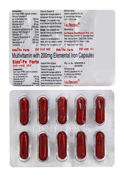 Eido FE Forte Capsule 10'S - Supplements-Vam