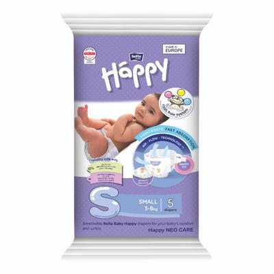 Bella Baby Happy Diapers (S) 5's - Diapers & Wipes