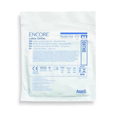 Ansell Encore Latex Ortho Powder Free Surgical Gloves Pair (7.5) (1 Pair) - Surgical Consumable