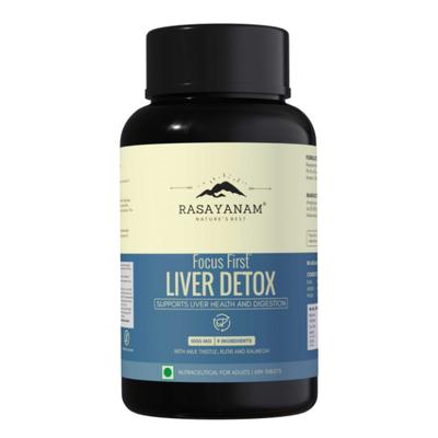 Rasayanam Focus First Liver Detox Tablets 60's - Vital Health