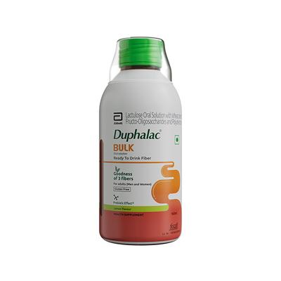 Duphalac Bulk Lemon Flavor Oral Solution 160ml - Constipation-Lax