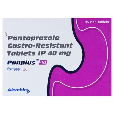 Panplus 40mg Tablet 15'S - Ulcer/Reflux/Flatulence-Aaa