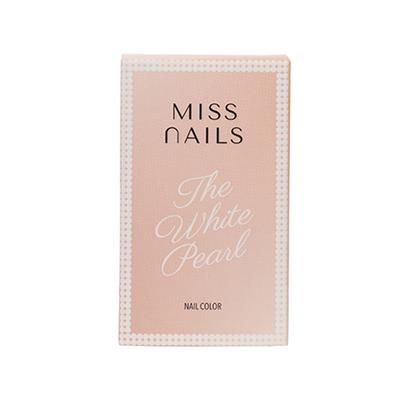 Miss Nails Nail Paint The White Pearl 6 ml - Nail Polish