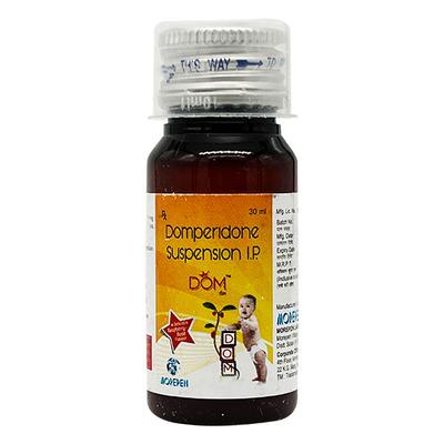 DOM DELICIOUS RASPBERRY ROSE FLAVOUR Suspension 30ml - Ulcer/Reflux/Flatulence-Aaa