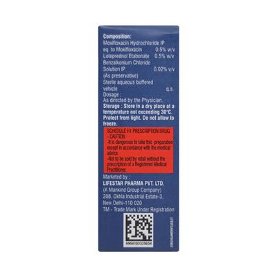 Mahaflox LP Eye Drops 5ml - Eye Infections-Eaa