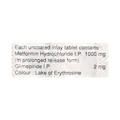 Azulix MF Forte 2mg Tablet 15'S - Diabetes-Ant