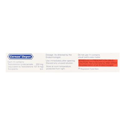 Cernos 1000mg Injection(Depot) 4ml - Hormonal Therapy-And