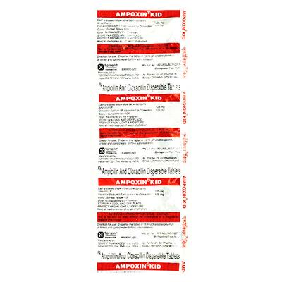 Ampoxin Kid 125mg Tablet 10'S - Bacterial Infections-Pen