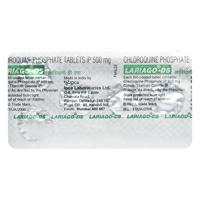Lariago DS Tablet 5'S - Malarial