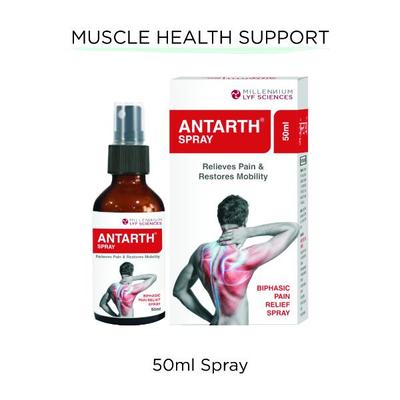 Millennium Lyf Sciences Antarth Biphasic Pain Relief Spray 50 ml - Pure Herbs