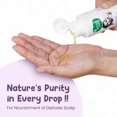 Mother Sparsh Nourishing Hair Oil For Babies With Walnut Saffron & Rosemary 100ml - Hair Oils