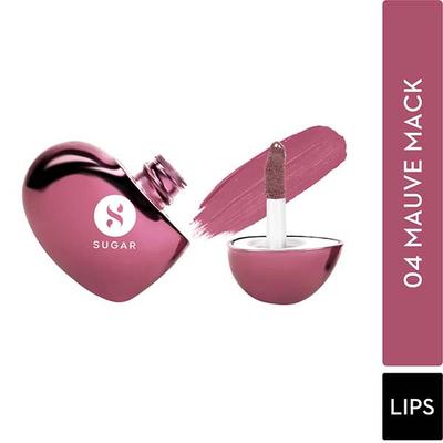 Sugar Cosmetics La La Love 18Hr Liquid Lipstick - 04 Mauve Mack 5 ml - Liquid Lipsticks