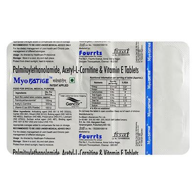 MYOFATIGE Tablet 10's - Supplements-Sup