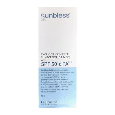SUNBLESS SPF 50+ & PA+++ CYCLIC SILICON FREE Sunscreen Gel 50g - Sun Protectors-Emo