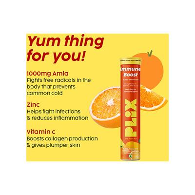 Plix The Plant Fix Pomegranate Peeling Potion And Vitamin C Effervescent Combo 30 ml - Face Gels