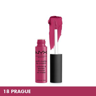 NYX Professional Makeup Soft Matte Lip Cream - Prague 8 ml - Liquid Lipsticks