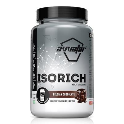 Avvatar Isorich - Belgian Chocolate Flavour (Jar) 1 kg - Whey Proteins
