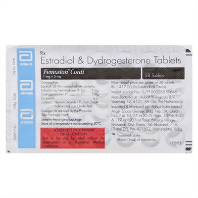 FEMOSTON CONTI Tablet 28's - Hormonal Therapy-Oes