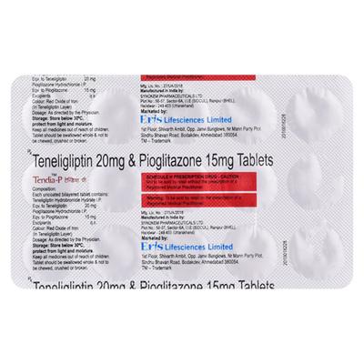 TENDIA P Tablet 15's - Diabetes-Ant
