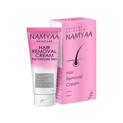 Namyaa Hair Removing Cream for Sensitive Skin Of Intimate Areas 60gm with After Wax Soothing Serum 15gm 2's - Creams/Oils/Lotions