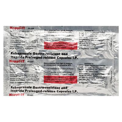Happi IT Capsule 10'S - Ulcer/Reflux/Flatulence-Aaa