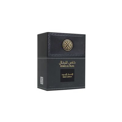 Lattafa KHAS LIL RIJAL Black Edition Long Lasting Imported Eau De Perfume 100 ml - Perfumes (Edt/Edp)