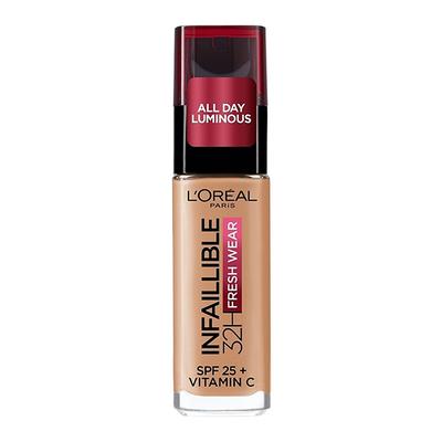 L'Oreal Paris Infallible 24H Fresh Wear Foundation, 260 Golden Sun 30 Gm - Foundation